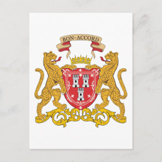 Carte Postale Armoiries D'Aberdeen