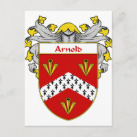 Armoiries d'Arnold/crête de famille (mannequin)