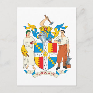 Carte Postale Armoiries de Birmingham