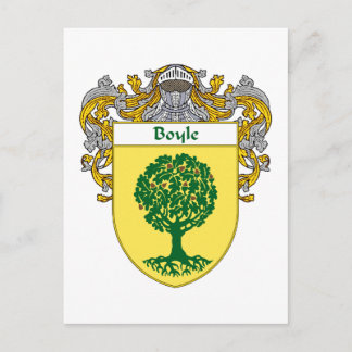 Carte Postale Armoiries de Boyle (mannequin)