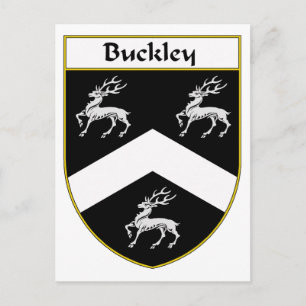 Carte Postale Armoiries de Buckley/crête de famille
