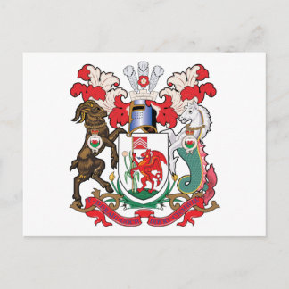 Carte Postale Armoiries de Cardiff