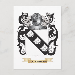 Carte Postale Armoiries de Cockerham