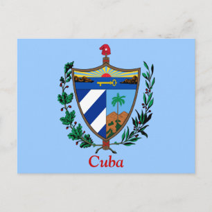 Carte Postale Armoiries de Cuba