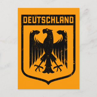 Carte Postale Armoiries de Deutschland Eagle - Allemagne