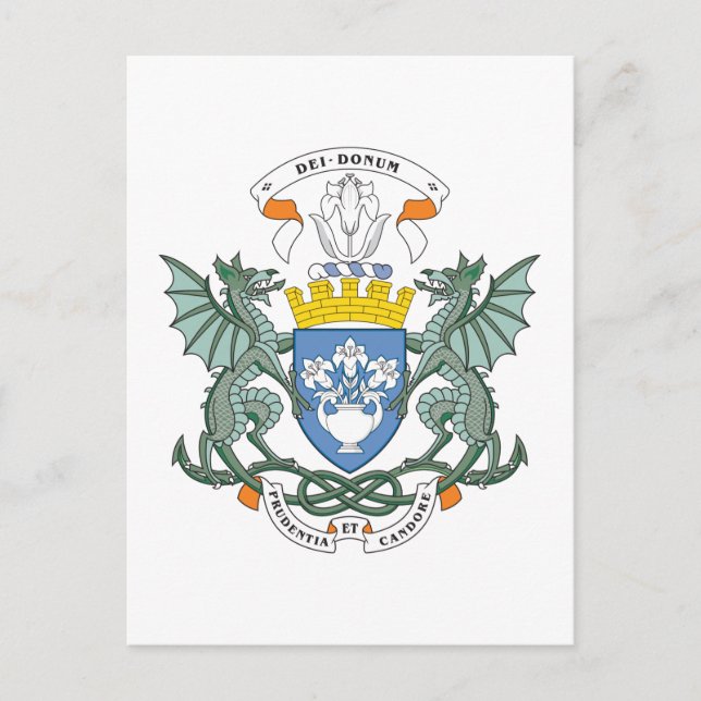 Carte Postale Armoiries de Dundee (Devant)