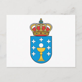 Carte postale Armoiries de Galicia