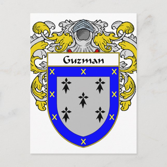Carte Postale Armoiries de Guzman (mannequin) (Devant)