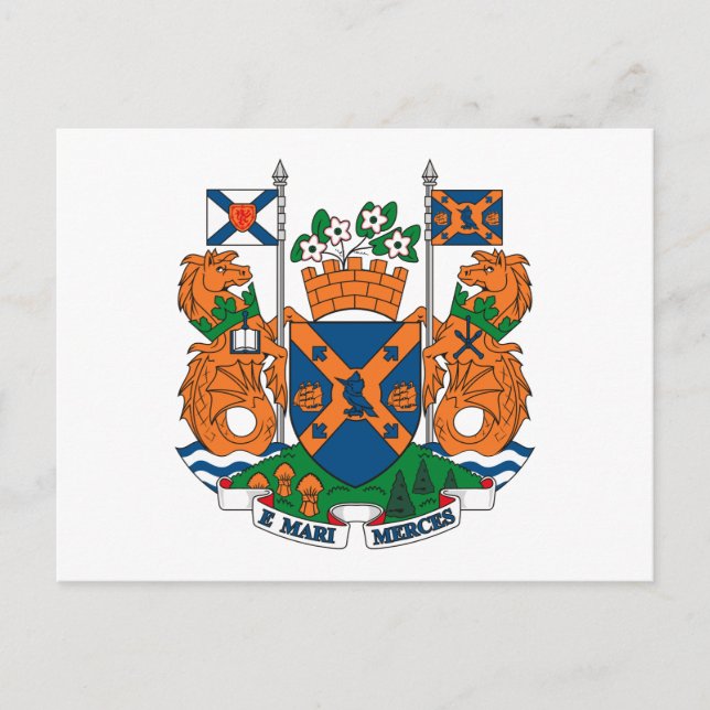 Carte postale Armoiries de Halifax (Devant)