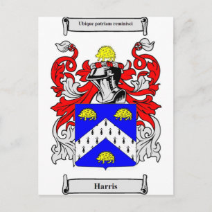 Carte Postale Armoiries de Harris