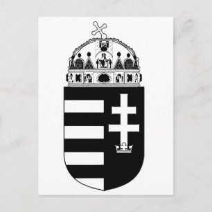 Carte Postale Armoiries de la Hongrie