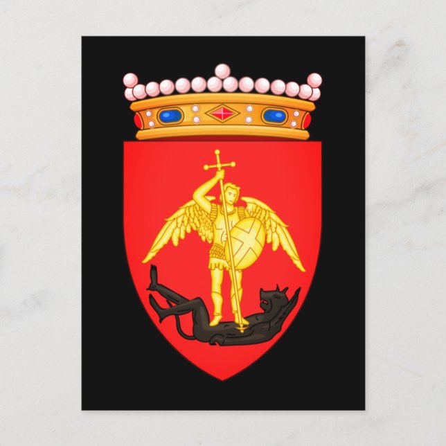 Carte Postale Armoiries de la Ville de Bruxelles (Devant)