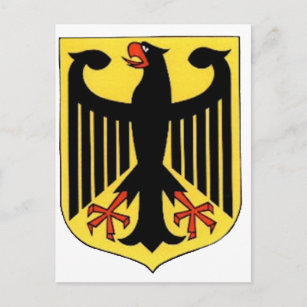 Carte Postale Armoiries de l'Allemagne