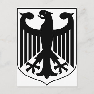 Carte Postale Armoiries de l'Allemagne