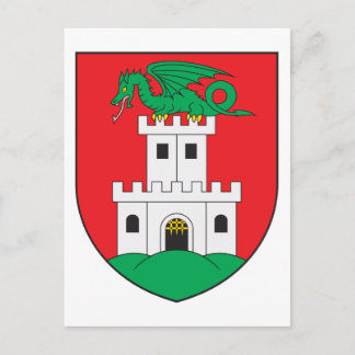 Carte Postale Armoiries De Ljubljana