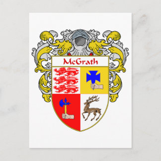 Carte Postale Armoiries de McGrath (mannequins)