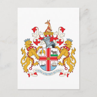 Carte Postale Armoiries de Melbourne