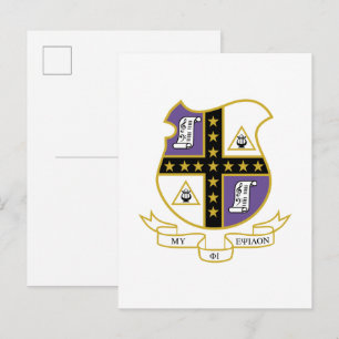 Carte Postale Armoiries de Mu Phi Epsilon