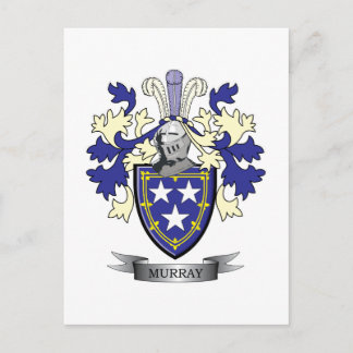 Carte Postale Armoiries de Murray Family Crest