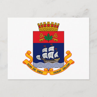 Carte postale Armoiries de Québec