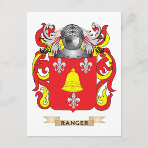Carte Postale Armoiries de Ranger (crête de famille)