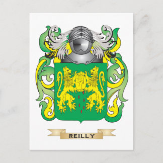 Carte Postale Armoiries de Reilly (Armoiries de la famille)