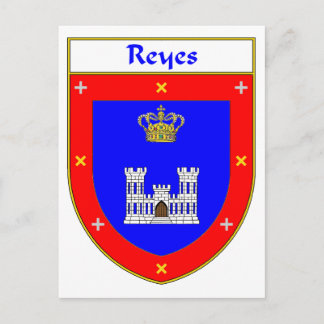 Carte Postale Armoiries de Reyes/crête de famille