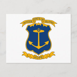 Carte postale Armoiries de Rhode Island