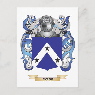 Carte Postale Armoiries de Robb (crête de famille)