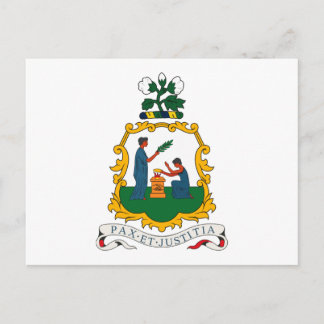 Carte postale Armoiries de Saint-Vincent-et-les-Gr