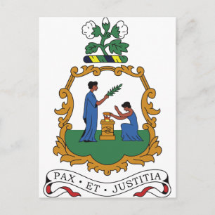 Carte Postale Armoiries de Saint-Vincent-et-les Grenadines