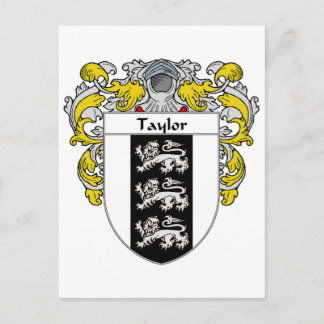 Carte Postale Armoiries de Taylor (moulées)