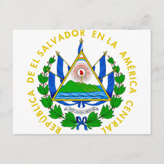 Carte Postale Armoiries d'El Salvador