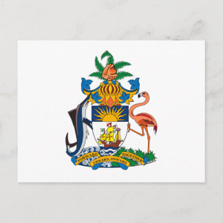 Carte postale Armoiries des Bahamas