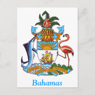 Carte Postale Armoiries des Bahamas