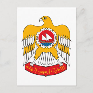 Carte Postale Armoiries des Émirats arabes unis