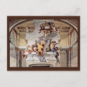 Carte Postale Armoiries Des Médicis, De Ricci Sebastiano