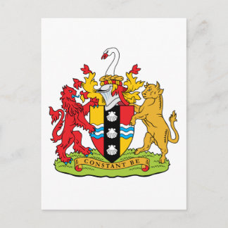 Carte Postale Armoiries Du Bedfordshire