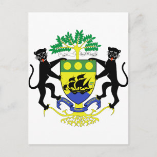 Carte Postale Armoiries du Gabon
