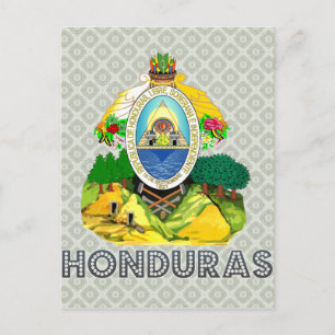 Carte Postale Armoiries du Honduras