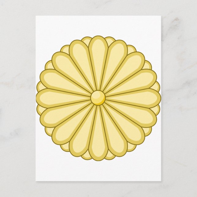 Carte Postale Armoiries du Japon JP 日 本 国 (Devant)