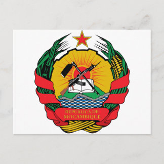 Carte Postale Armoiries du Mozambique