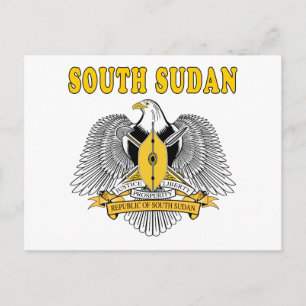 Carte Postale Armoiries Du Soudan Du Sud Designs