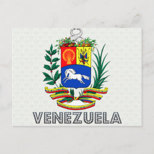Carte Postale Armoiries du Venezuela
