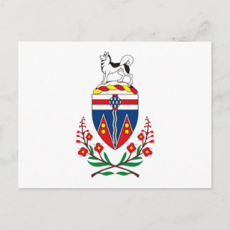 Carte postale Armoiries du Yukon