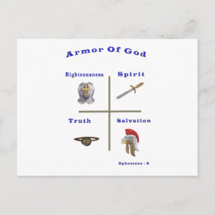 Carte Postale Armor de Dieu