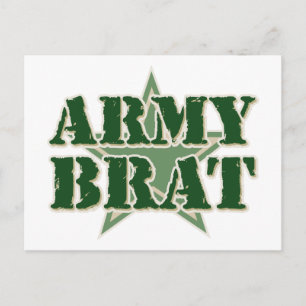 Carte Postale Army Brat