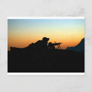 CARTE POSTALE ARMY SNIPER