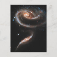 Arp 273, galaxies en interaction dans Andromède.