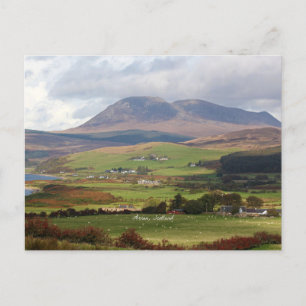 Carte Postale Arran, Écosse photographie de paysage 